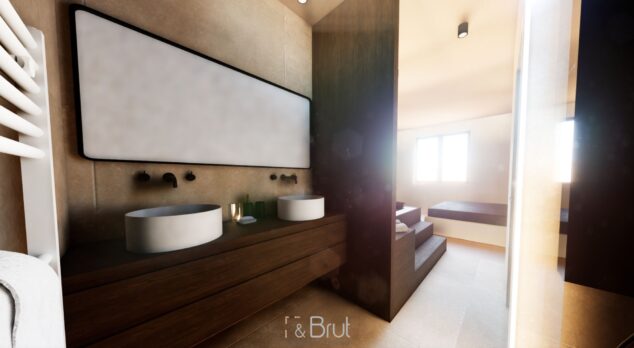 Design d’une salle de bain sur mesure à Bordeaux