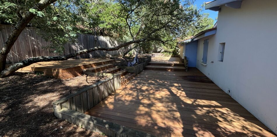Réalisation d’une magnifique terrasse bois exotique, essence Ipé pour des vacances parfaites au Cap-Ferret